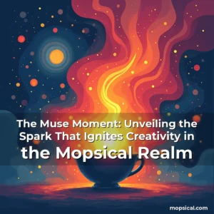 Artistic representation for The Muse Moment: Unveiling the Spark That Ignites Creativity in the Mopsical Realm