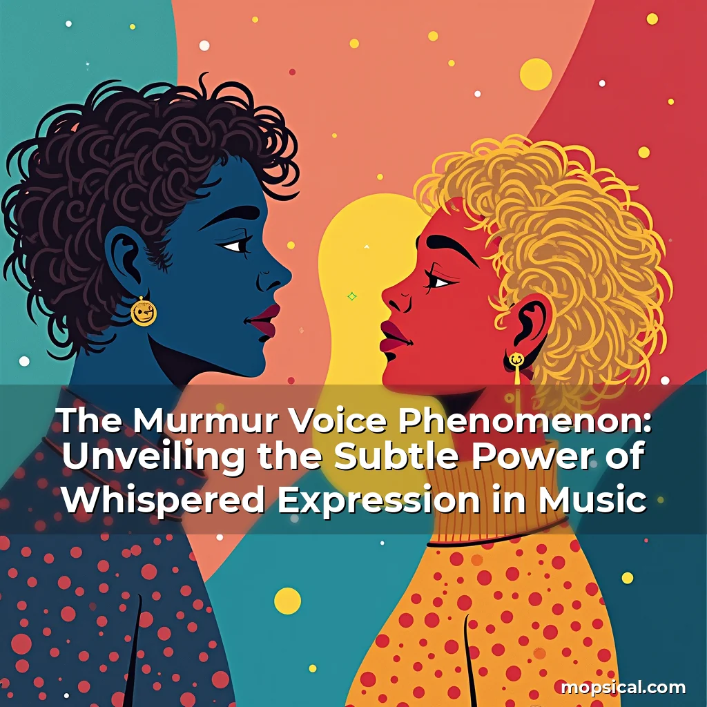 Read more about the article The Murmur Voice Phenomenon: Unveiling the Subtle Power of Whispered Expression in Music